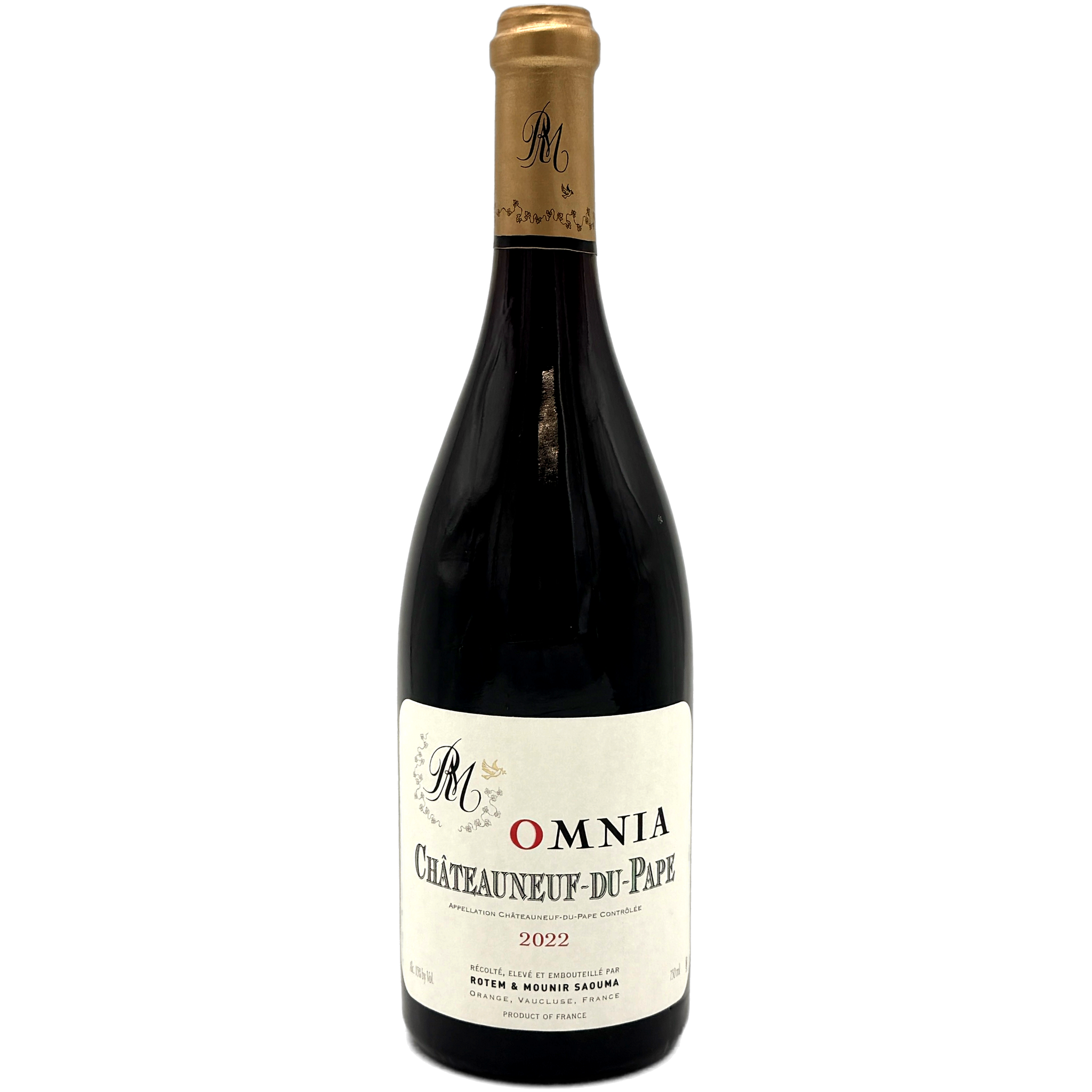 Rotem & Mounir Saouma Châteauneuf-du-Pape Rouge Omnia | 2022 | 0,75 Liter