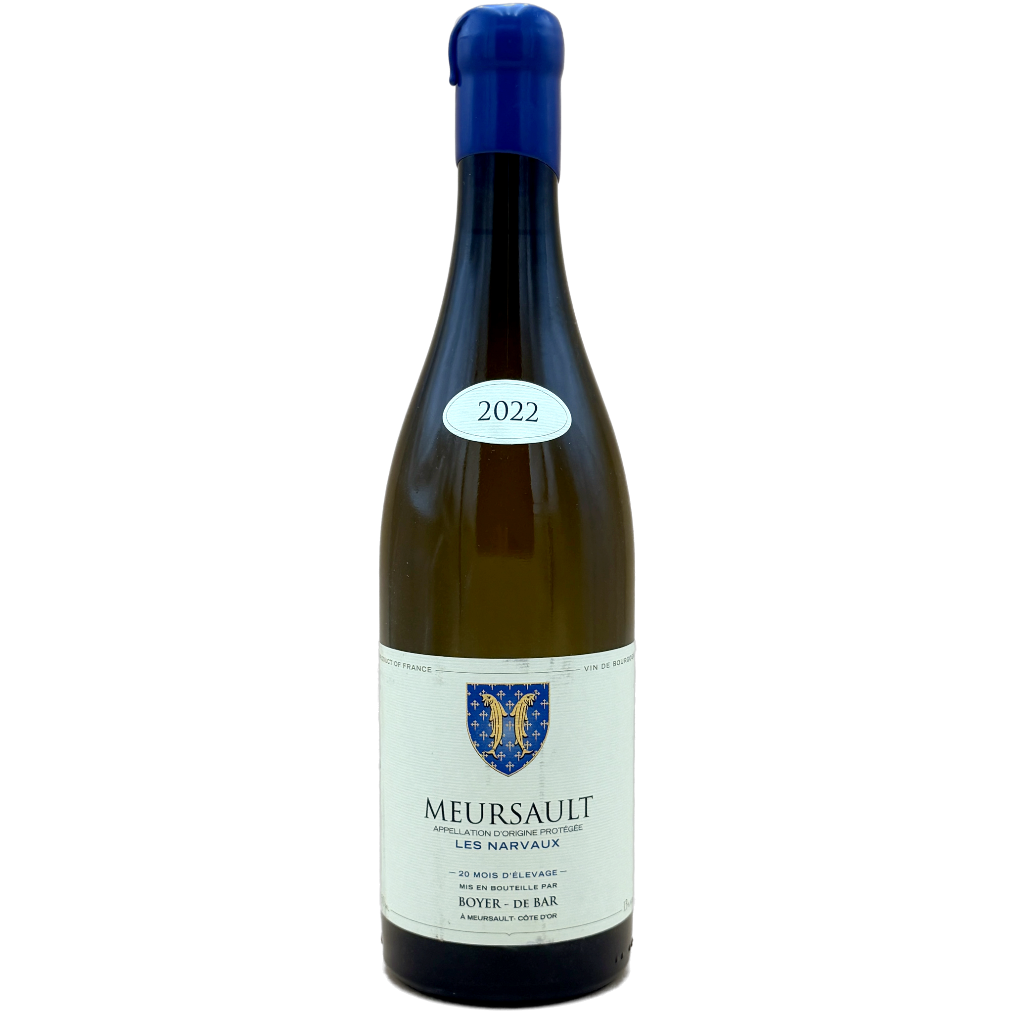 Boyer-De Bar Meursault Les Narvaux Blanc | 2022 | 0,75 Liter