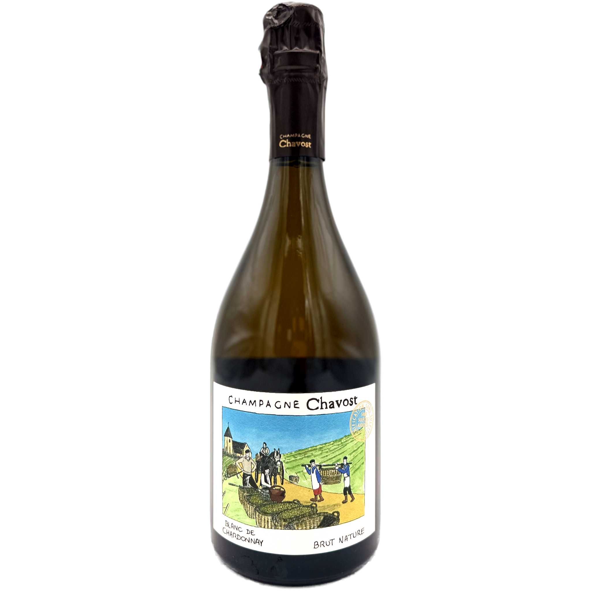 Chavost Blanc de Chardonnay Brut Nature | NV | 0,75 Liter