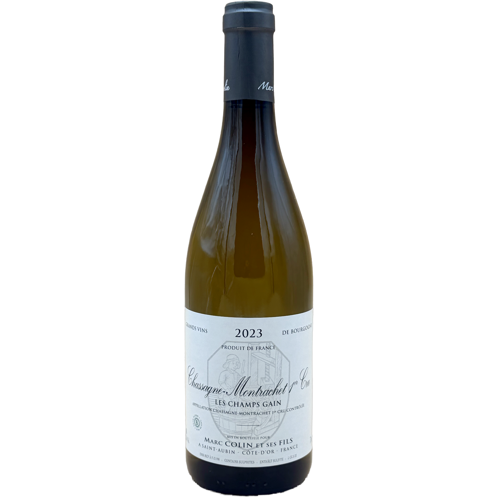 Marc Colin Chassagne Montrachet 1er Cru Les Champs Gains Blanc | 2023 | 0,75 Liter