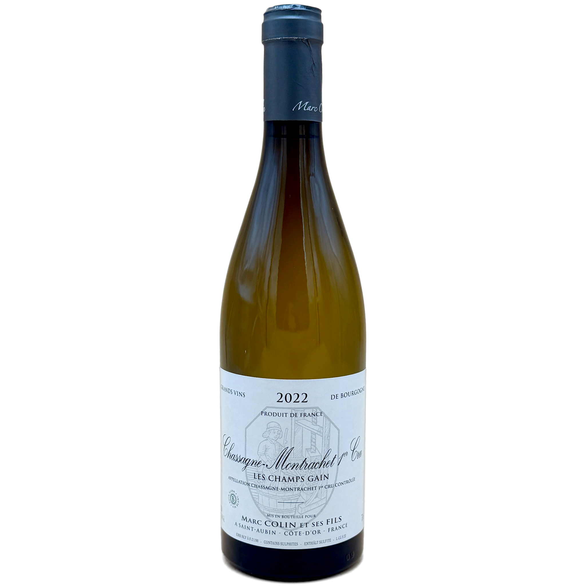 Marc Colin Chassagne Montrachet 1er Cru Les Champs Gains | 2022 | 0,75 Liter