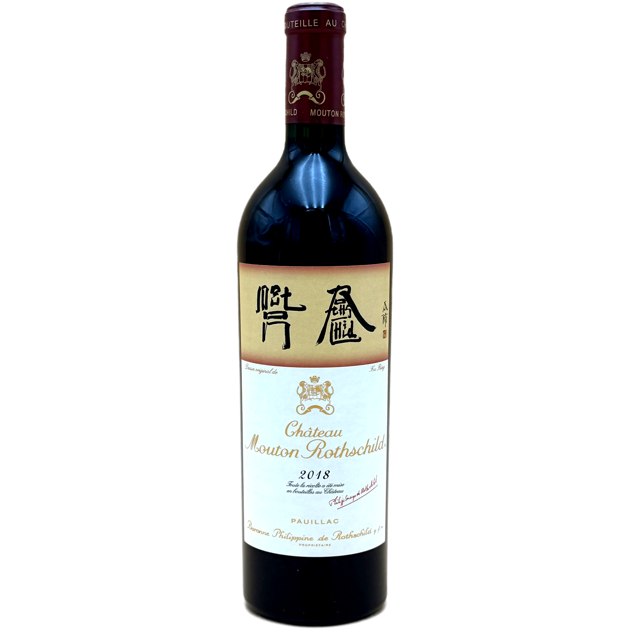 Château Mouton Rothschild 1er Grand Cru Classé | 2018 | 0,75 Liter